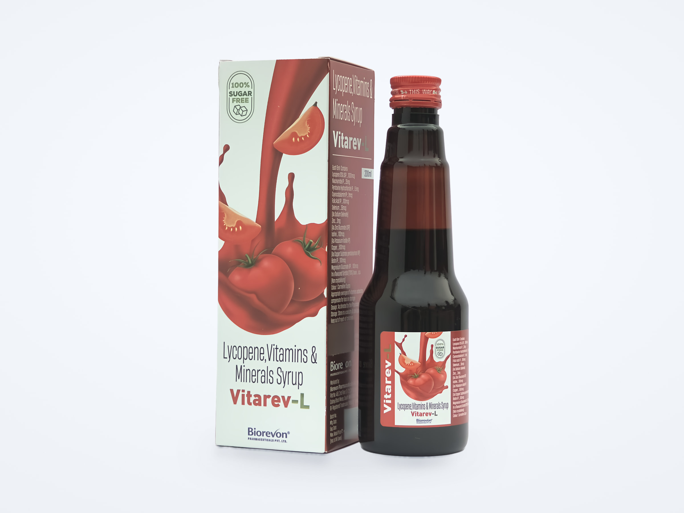 Vitarev-L syrup pack